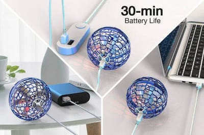 Flying Ball Toys Globe Shape Magic Controller Mini Flying Toy_img_2